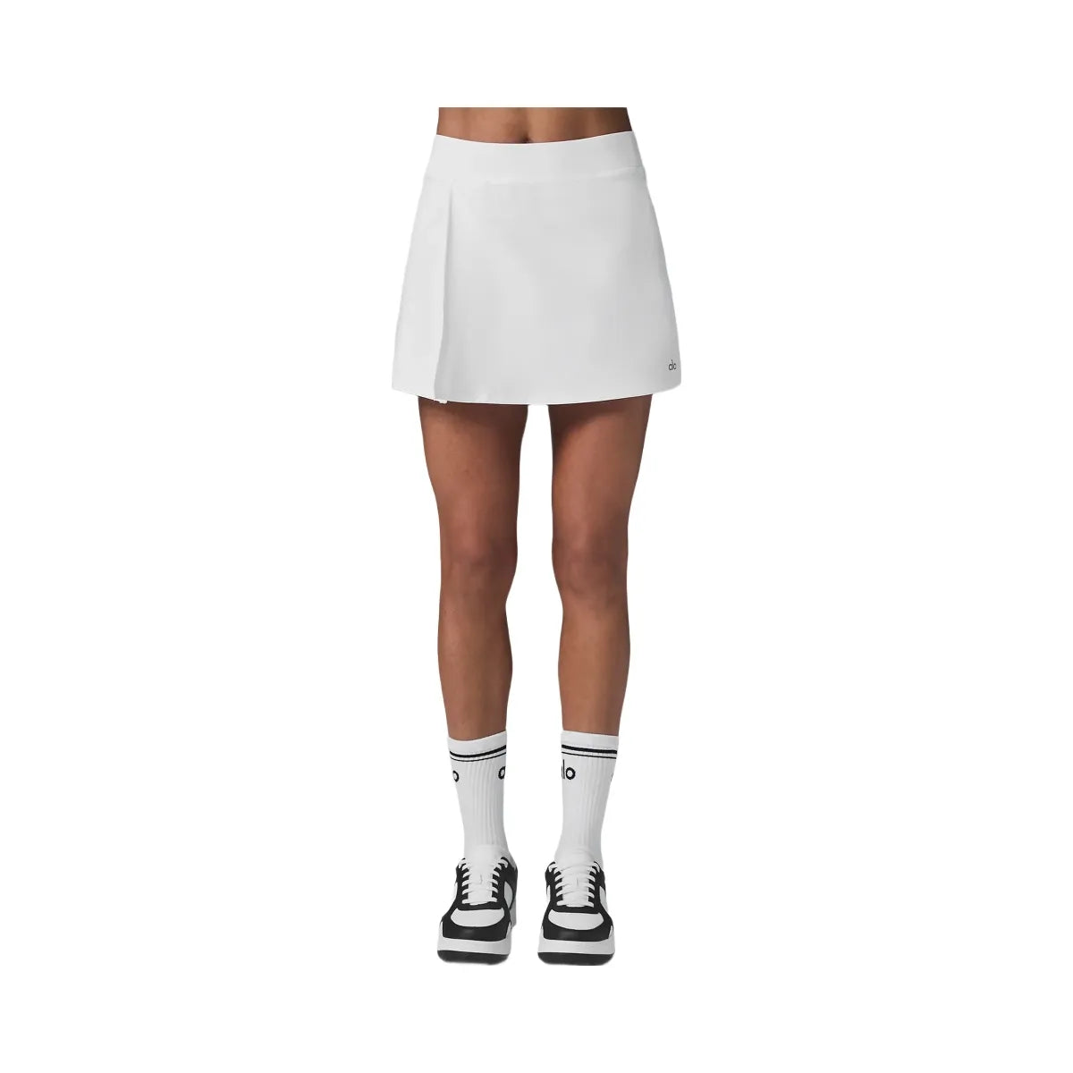 Alo Women's Alosoft Backspin Skirt - White