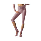 Alo Women's Airlift Mesh High-Waist Divine Capri - Smoky Quartz