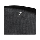 Gymshark Waffle Straight Leg Joggers - Black
