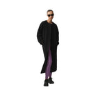 Alo Women's Double Face Wool City Girl Long Coat - Black
