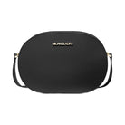 Michael Kors Jet Set Travel Medium Saffiano Leather Crossbody Bag Black