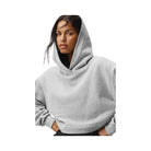 Alo Women's Bae Hoodie - Athletic Heather Grey