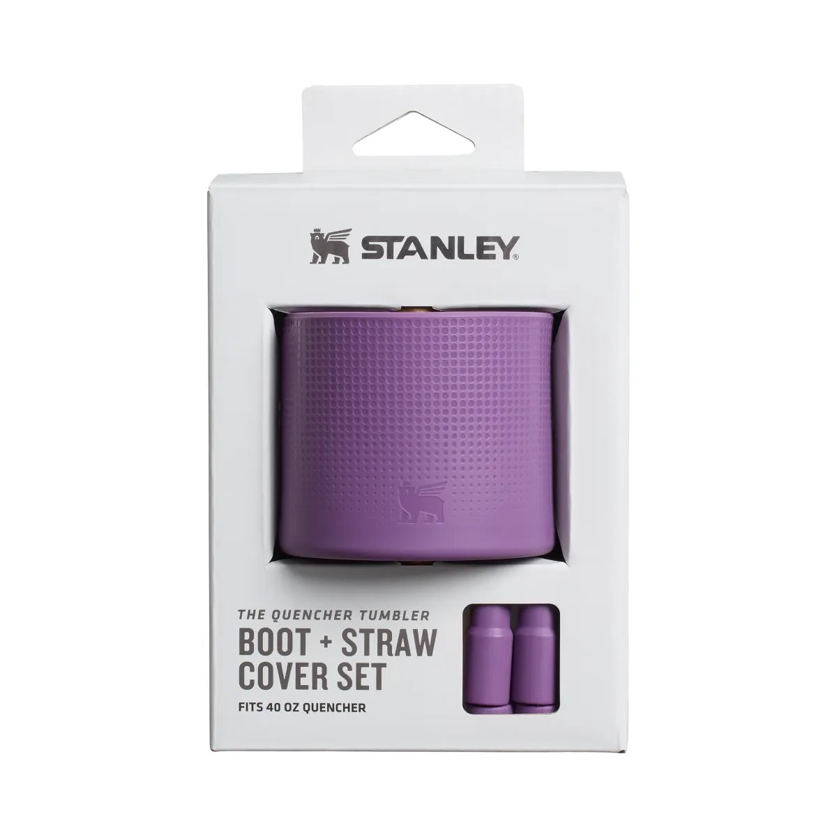 Stanley Quencher Boot and Straw Cover Set (40OZ) Dark Lilac