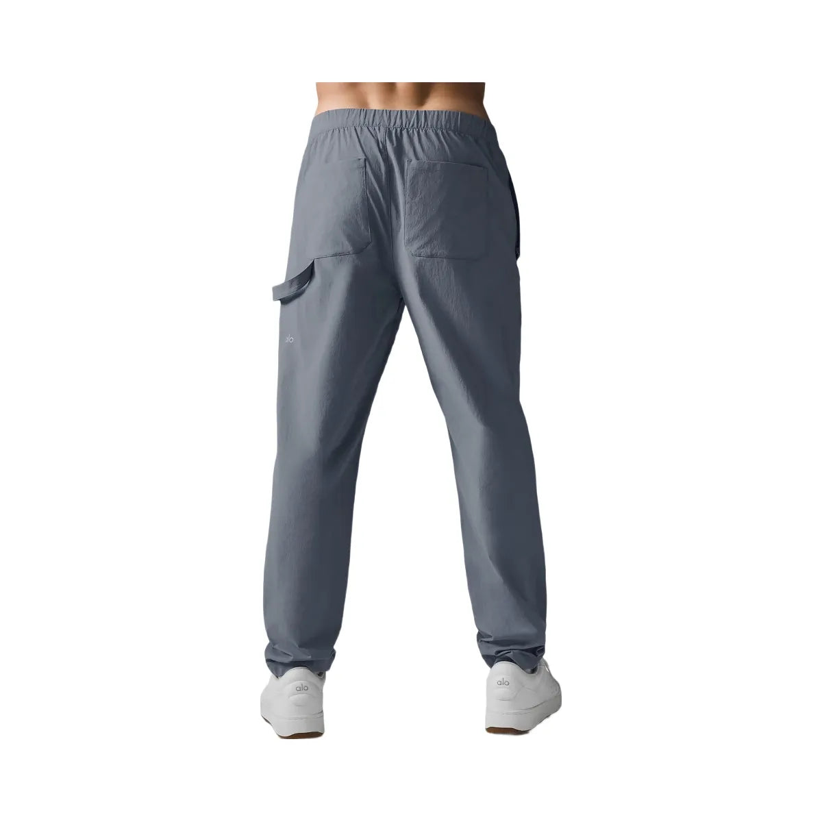 Alo Men's Co-Op Carpenter Track Pant - Steel Grey