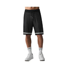 Alo Men's 7" Sports Club Sweater Knit Basketball Short - Black