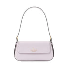 Kate Spade Madison Saffiano Leather Small Flap Shoulder Bag Pale Amethyst