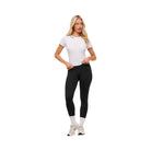 Gymshark Embroidered Logo Crop Top - White