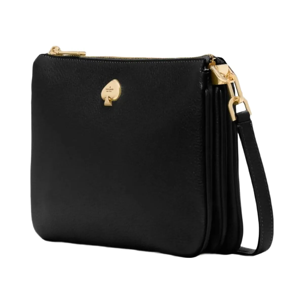 Kate Spade Kayla Small Triple Compartment Crossbody Black