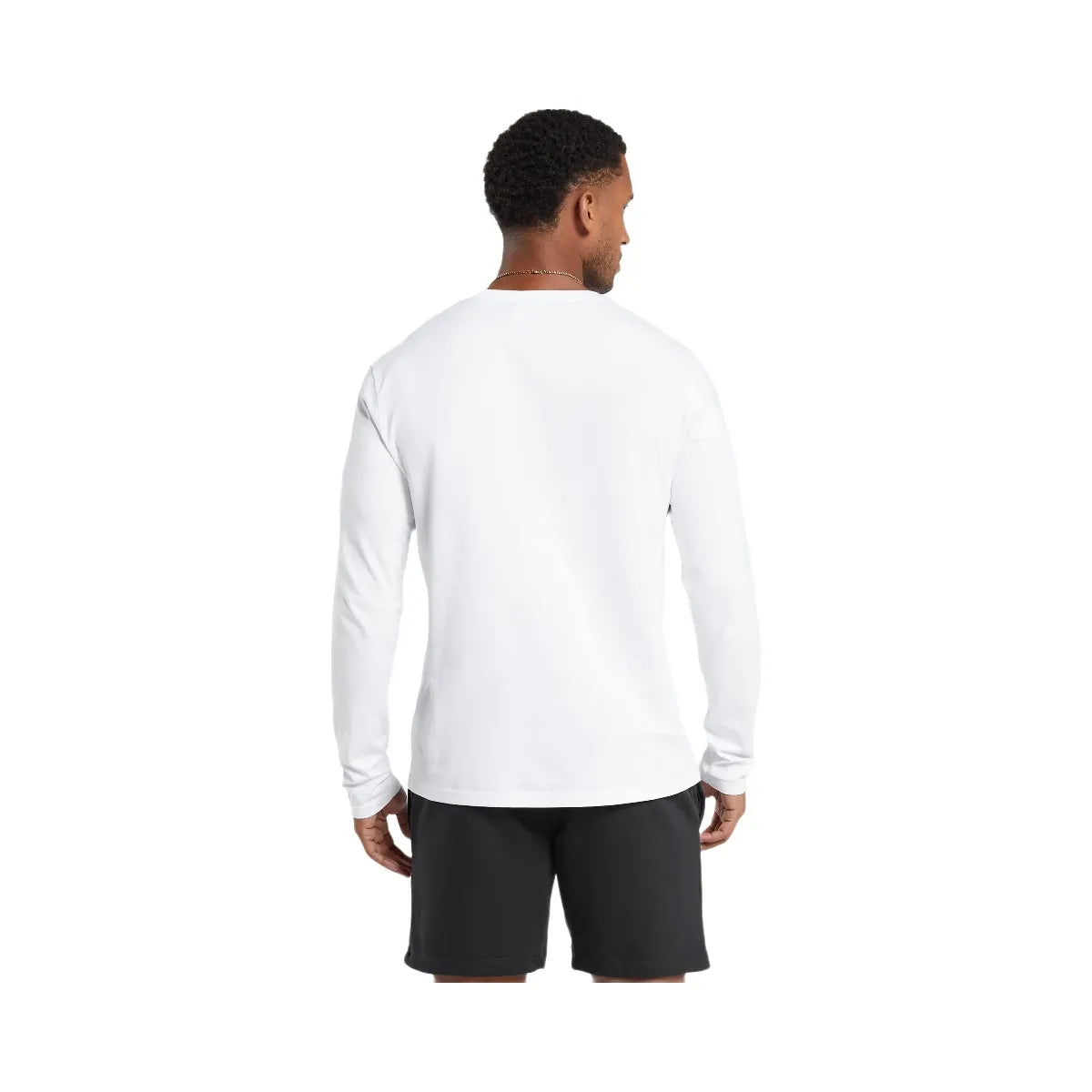 Gymshark Crest Long Sleeve T-Shirt - White