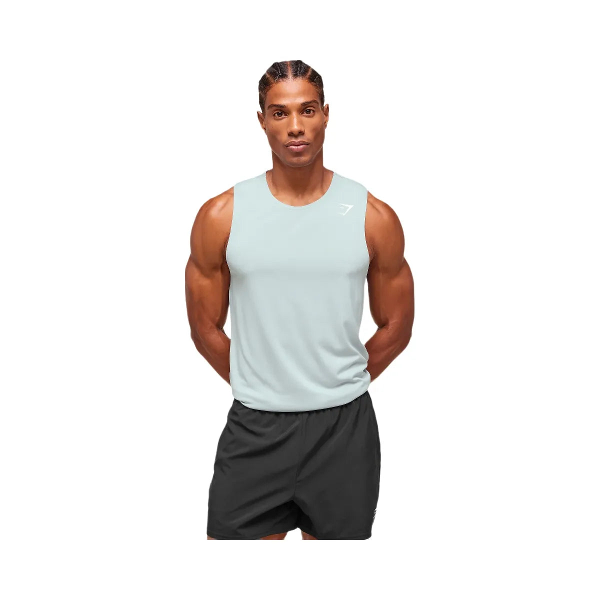 Gymshark Arrival Tank - Smoke Blue