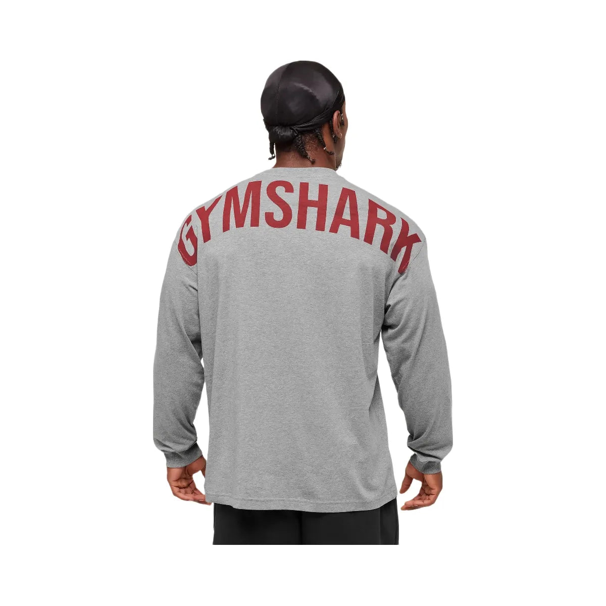 Gymshark Power Long Sleeve T-Shirt - Charcoal Core Marl