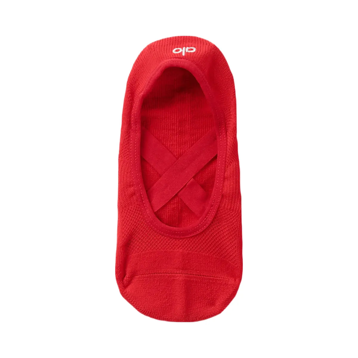 Alo Women's Pivot Barre Sock - Bright Red