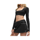 Alo Women's ALO Softsculpt Precision Mini Skirt - Black