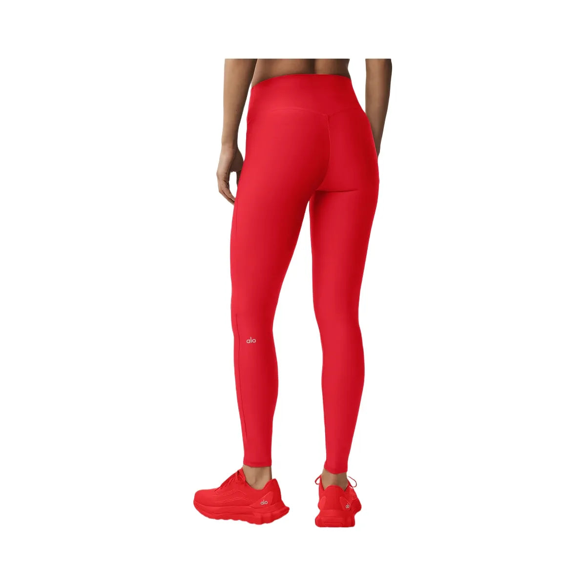 Alo Women's Airlift High-Waist Sleek Legging - Bright Red