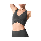 Alo Women's Wild Thing Bra - Anthracite