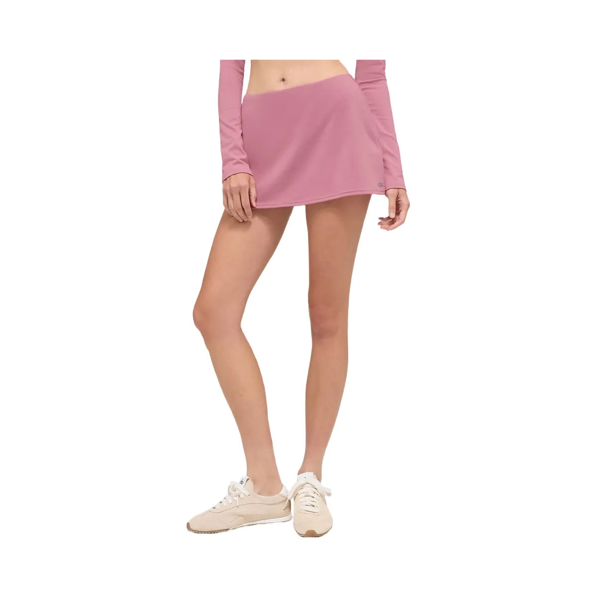 Alo Women's Softsculpt Precision Mini Skirt - Pink Wild Rose