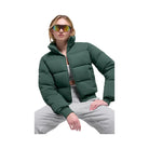Alo Women's Sweatshirt Puffer - Clover Green