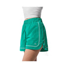 Alo Women's Motivate Track Short - Spruce Green/White
