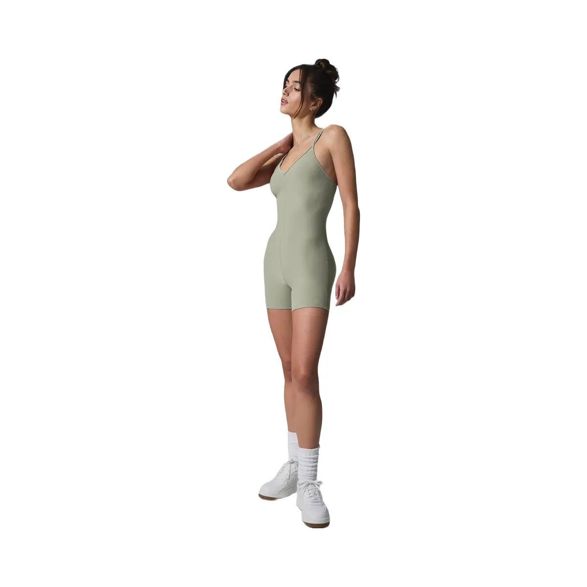 Alo Women's Alosoft Suns Out Onesie - Limestone
