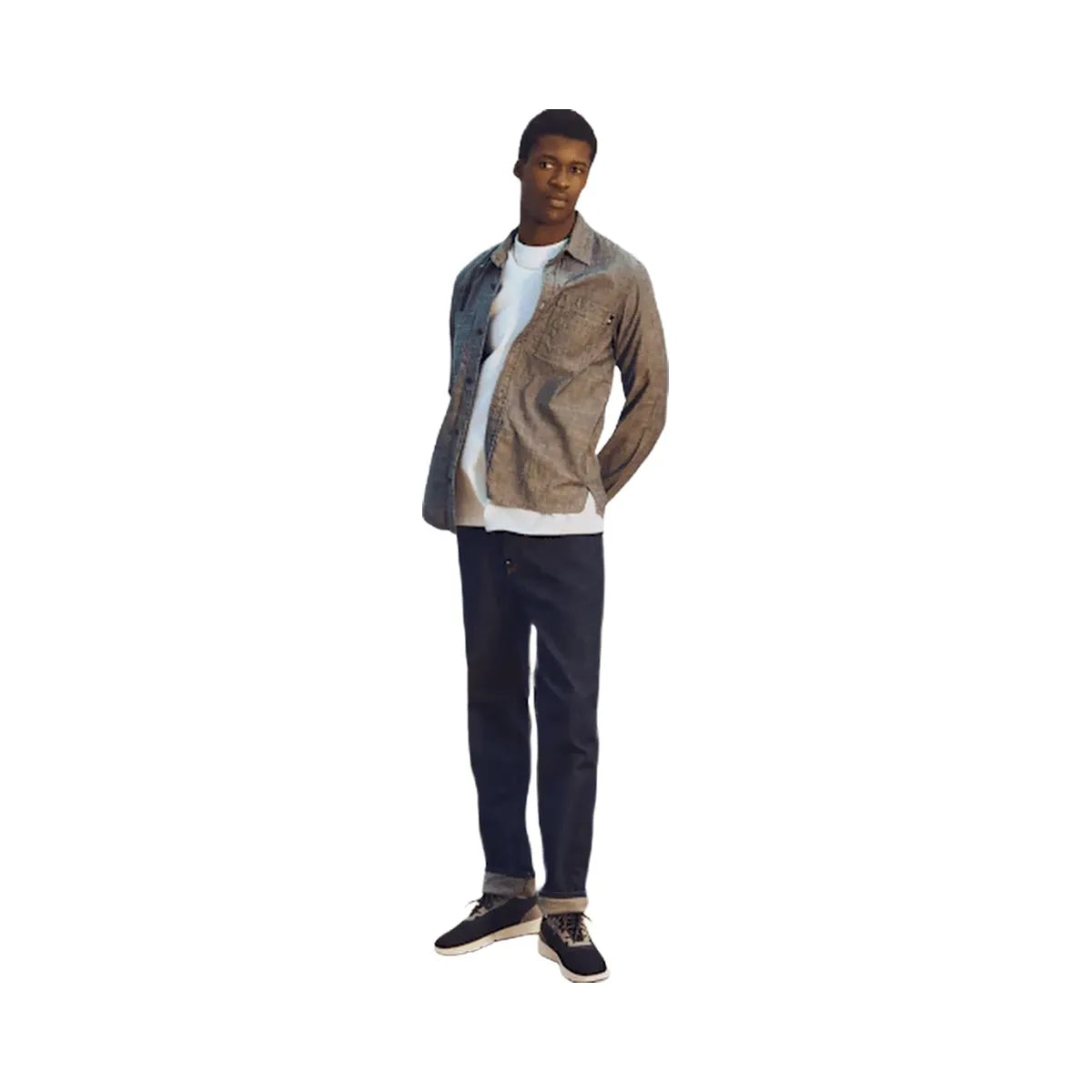 Timberland Parker Street Low Lace-Up Sneaker Black Knit Men'S