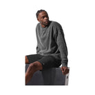 Alo Men's Unisex Wool Cashmere New Class Crewneck Sweater - Platinum Grey