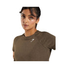 Gymshark Vital Light T-Shirt - Espresso Marl