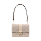 Kate Spade Flower Small Flap Shoulder Bag Dark Beige Multi
