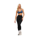 Gymshark Minimal Halterneck Sports Bra - Compound Blue