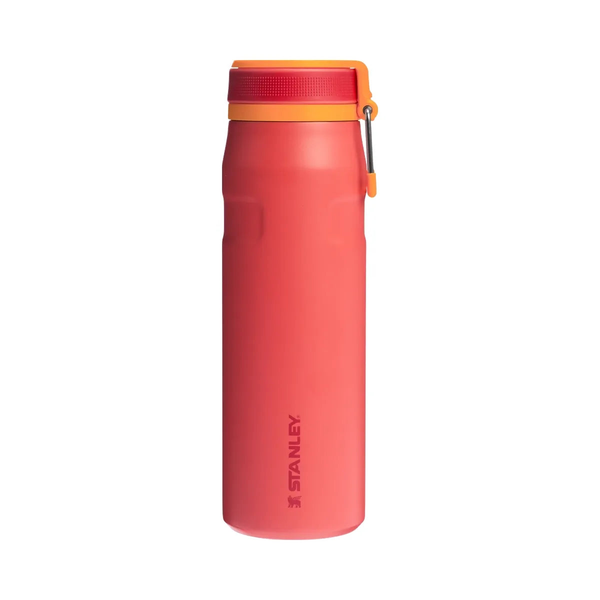 Stanley IceFlow Bottle with Twist Flip Lid (24OZ) Hot Coral