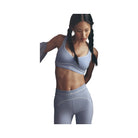 Alo Women's Airbrush Heart Throb Bra - Winter Frost/White