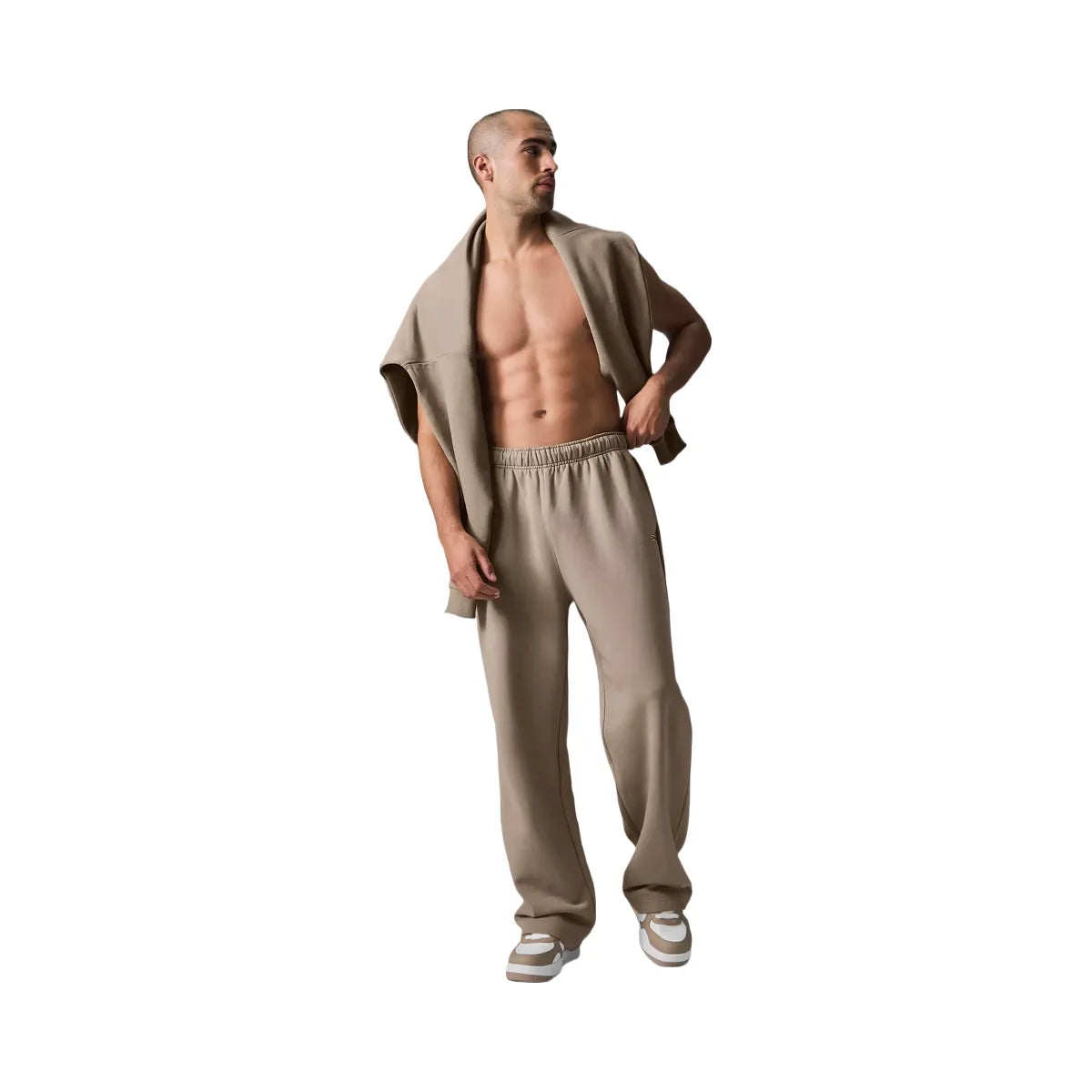 Alo Men's Accolade Straight Leg Sweatpant - Gravel