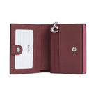 Coach Snap Wallet With Floral Print Silver-Pink Multi