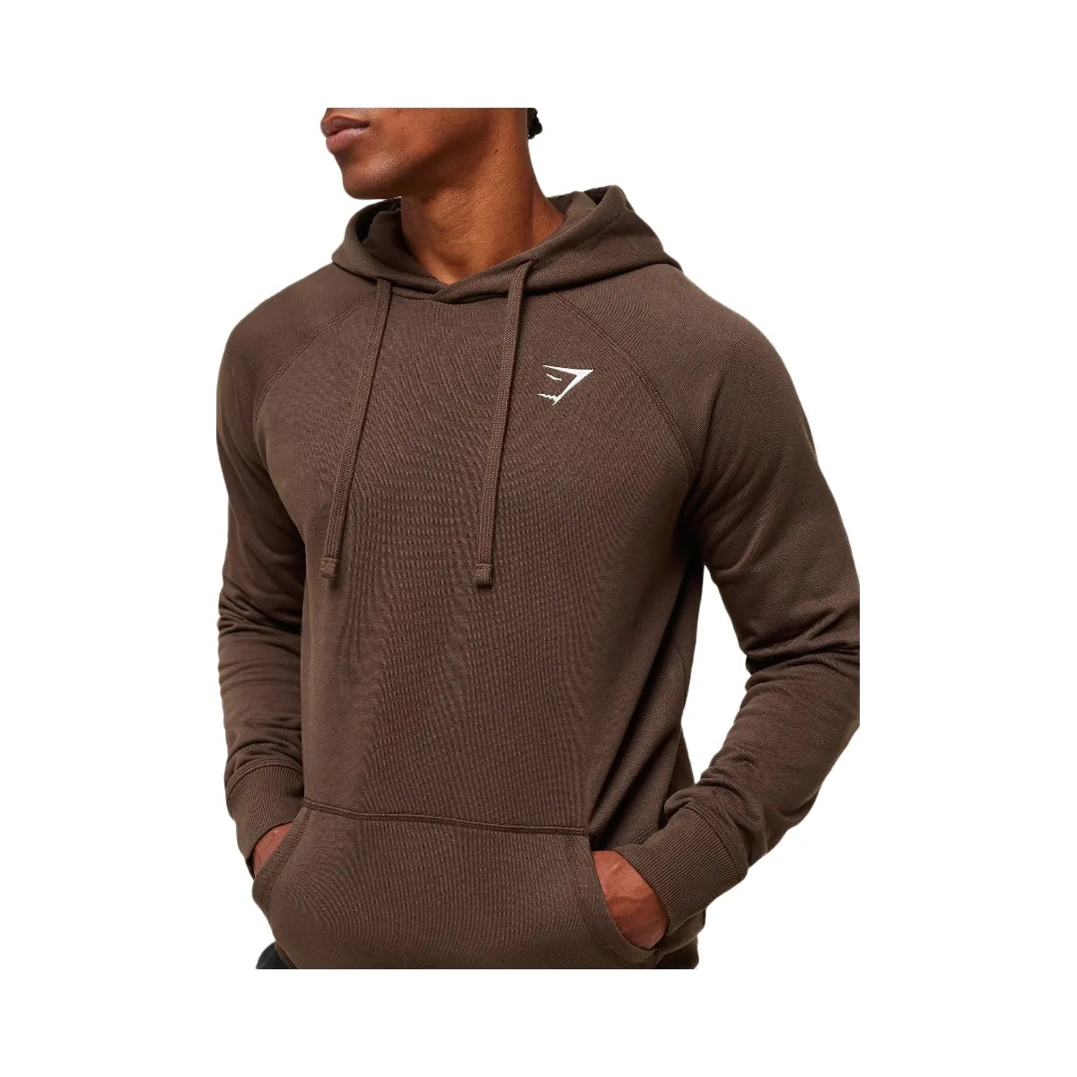 Gymshark Crest Hoodie - Archive Brown