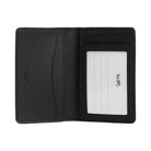 Coach Id Wallet In Signature Canvas Signature Canvas-Charcoal-Black