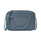 Michael Kors Jet Set Large Saffiano Leather Crossbody Bag Cornflower