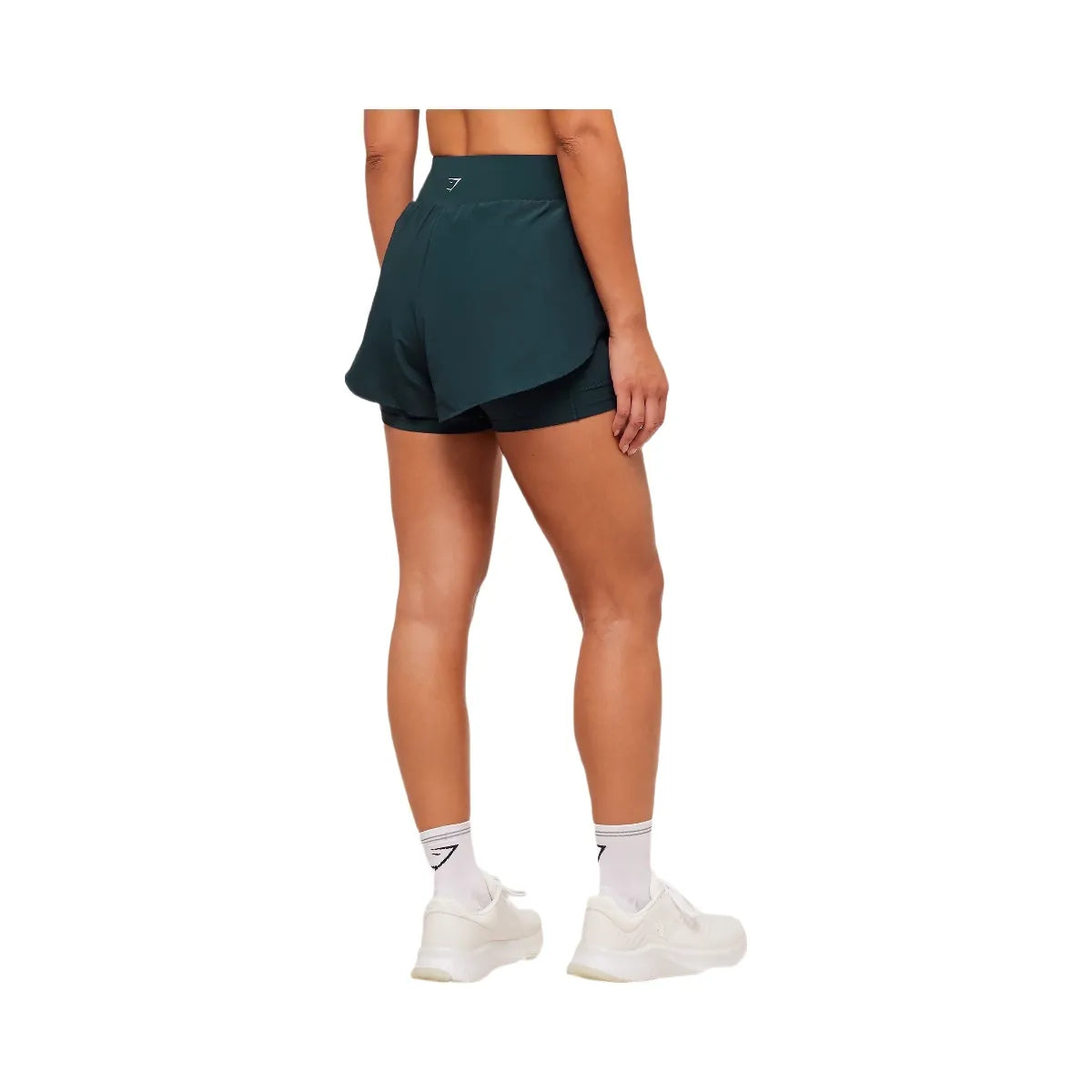 Gymshark Running 2-in-1 Shorts - Deep Petrol Blue