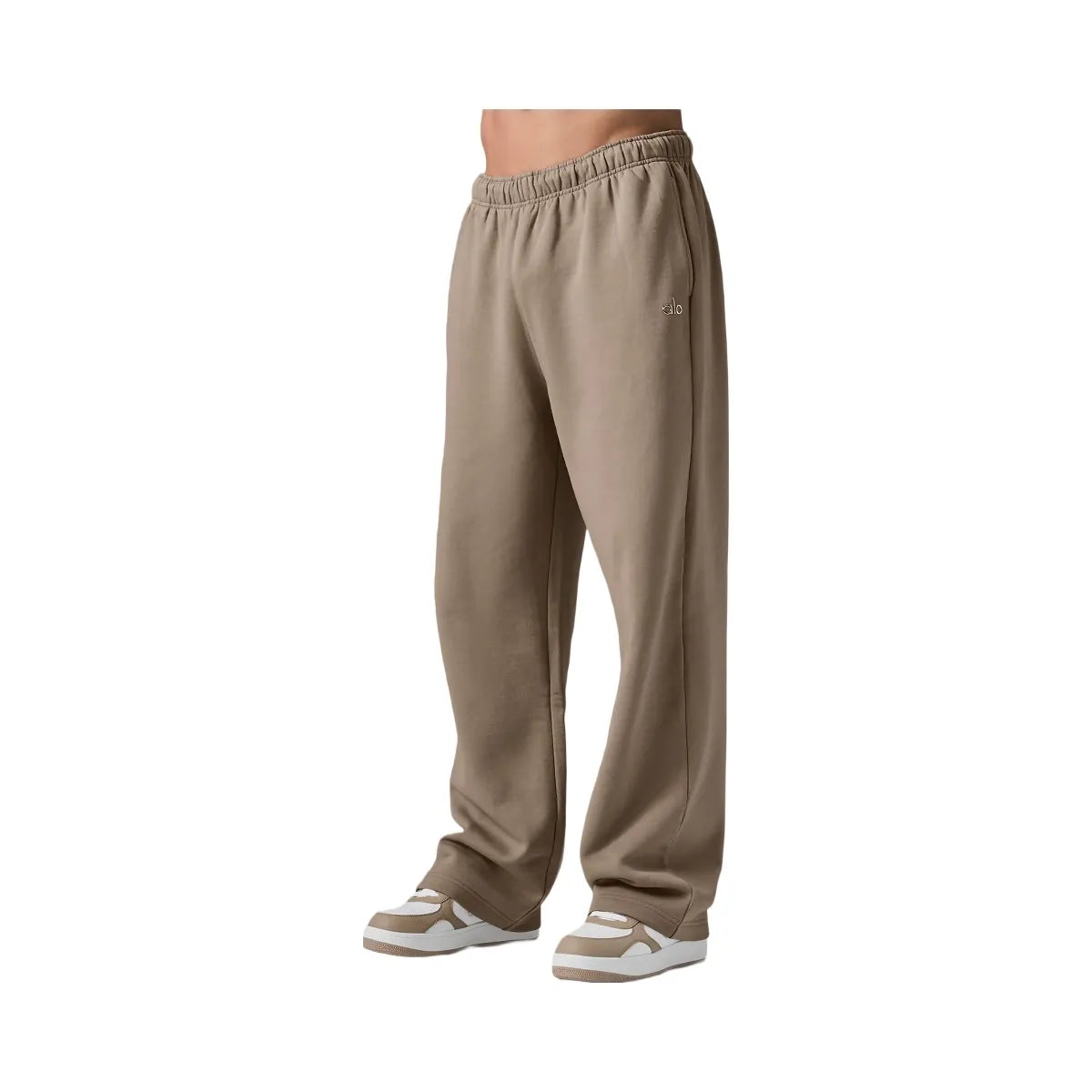 Alo Men's Accolade Straight Leg Sweatpant - Gravel