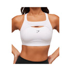Gymshark Alpha High Support Sports Bra - White