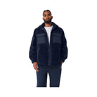Alo Men's Sherpa Edge Shacket - Navy