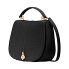 Kate Spade Kayla Pebbled Leather Saddle Bag Black