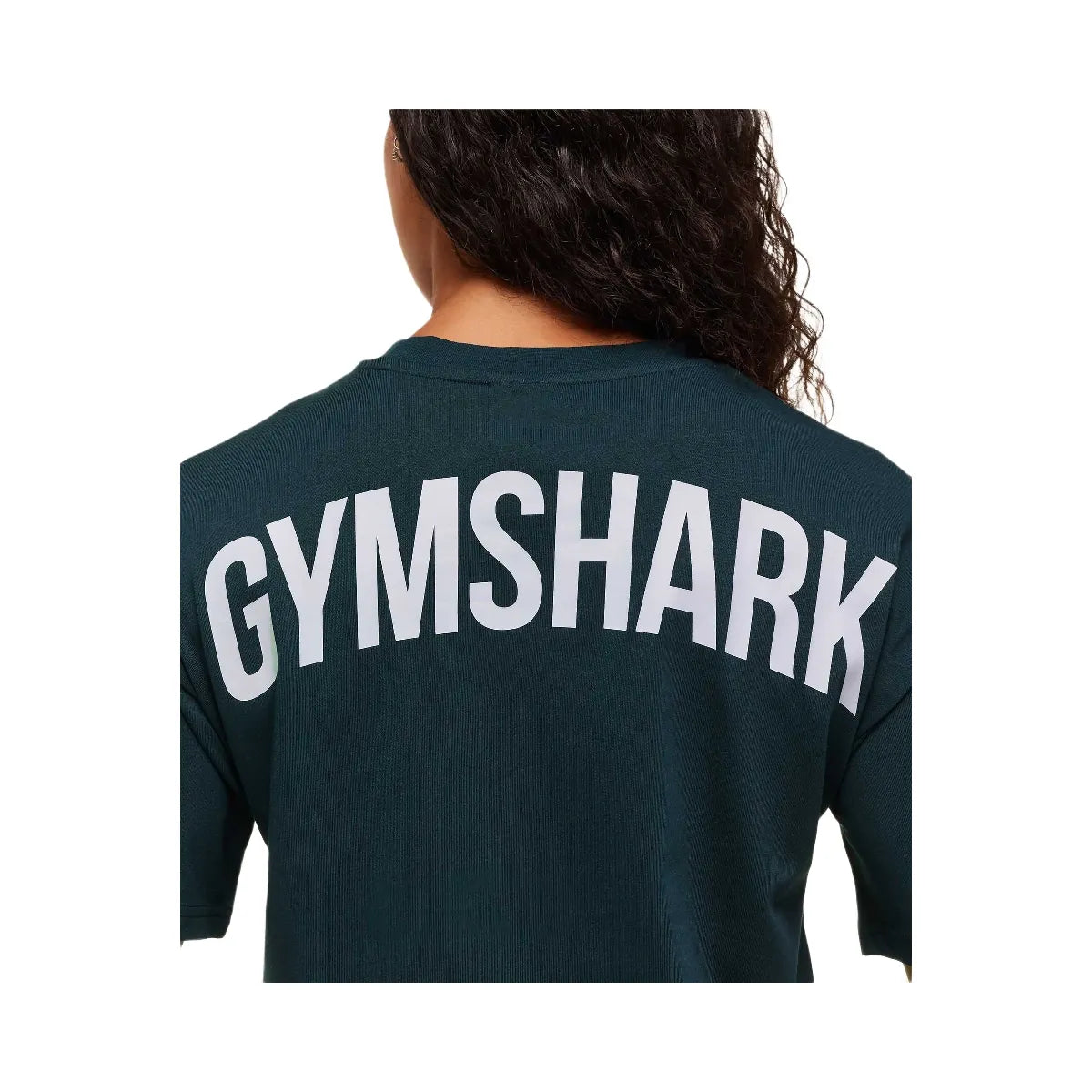 Gymshark Power Oversized T-Shirt - Deep Petrol Blue/Smoke Blue