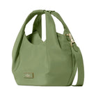 Kate Spade Carter Nylon Small Pleated Crossbody Cedar Stand