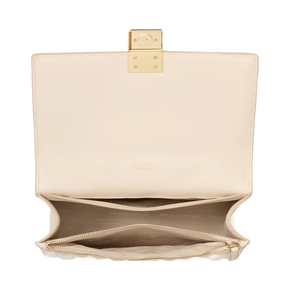 Kate Spade Deco Quilted Chain Shoulder Bag Milk Glass