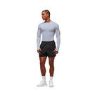Gymshark everywear Warp Knit LS T-Shirt - Pale Blue
