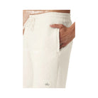 Alo Men's Quilted Stadium Short - Ivory