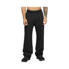 Alo Men's Pinstripe Straight Leg Sweatpant - Black Pinstripe