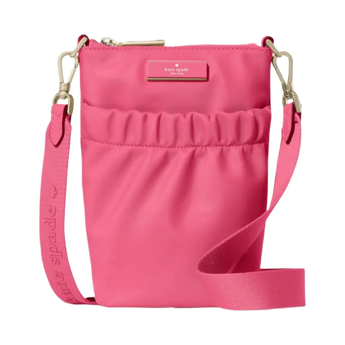 Kate Spade Carter Nylon Phone Crossbody Rose Oil
