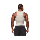 Gymshark Ribbed Tank 3pk - White/Black/Stone Grey Marl