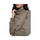 Alo Women's Cropped Serenity Coverup - Light Cocoa
