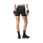 Alo Women's 4” Airbrush High-Waist Heart Throb Short - Black/White